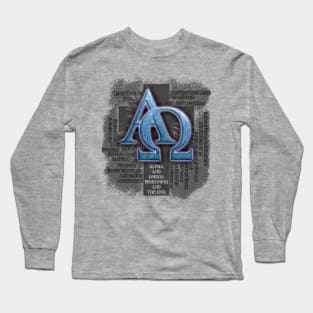 Jesus - Alpha and Omega Long Sleeve T-Shirt